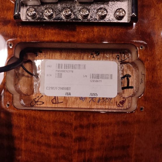 PRS S2 Custom 22 Burnt Amber Smokeburst 2021 USA электрогитара
