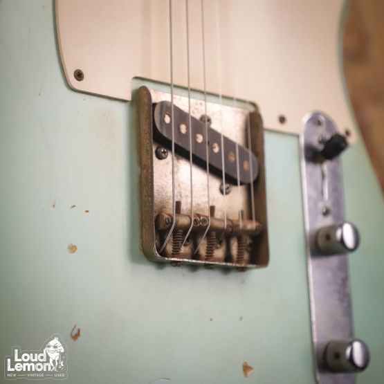 Nash T63 Surf Green Relic 2014 USA электрогитара