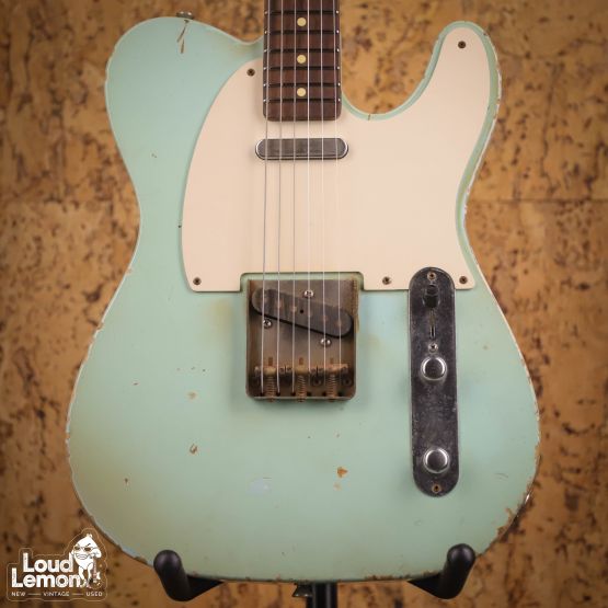 Nash T63 Surf Green Relic 2014 USA электрогитара