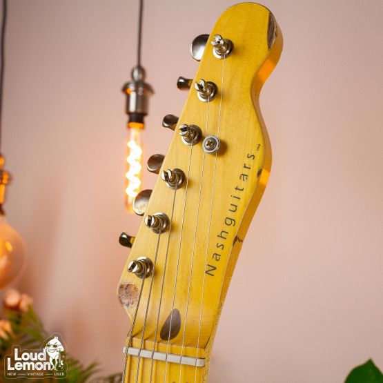 Nashguitars E-52 Amber 2021 USA электрогитара