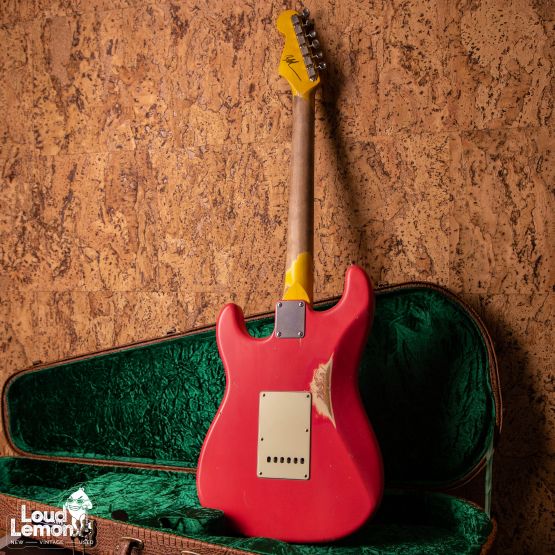 Nashguitars S63 Fiesta Red 2022 USA электрогитара
