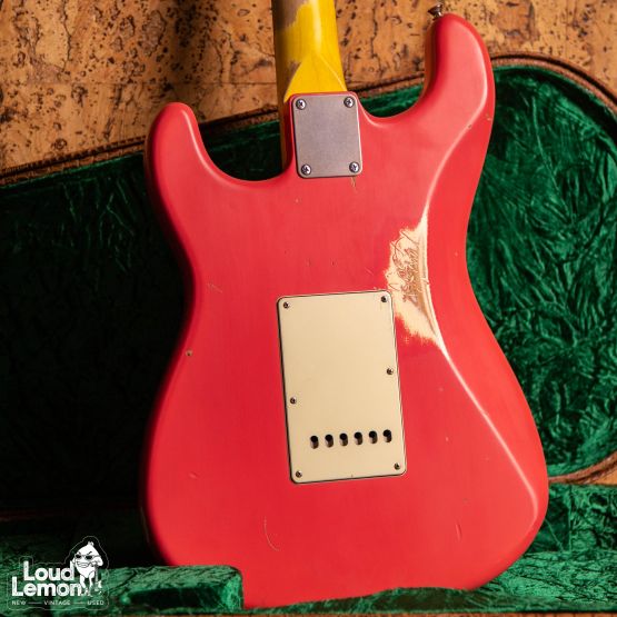Nashguitars S63 Fiesta Red 2022 USA электрогитара