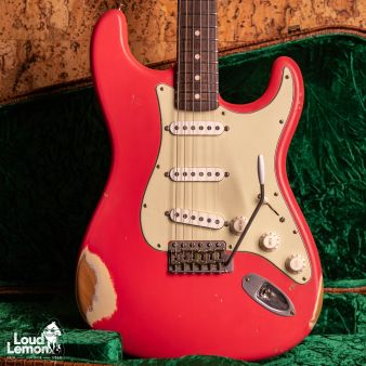 Nashguitars S63 Fiesta Red 2022 USA электрогитара