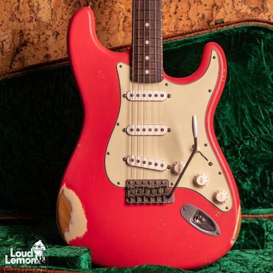 Nashguitars S63 Fiesta Red 2022 USA электрогитара