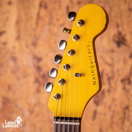Nashguitars S63 Fiesta Red 2022 USA электрогитара