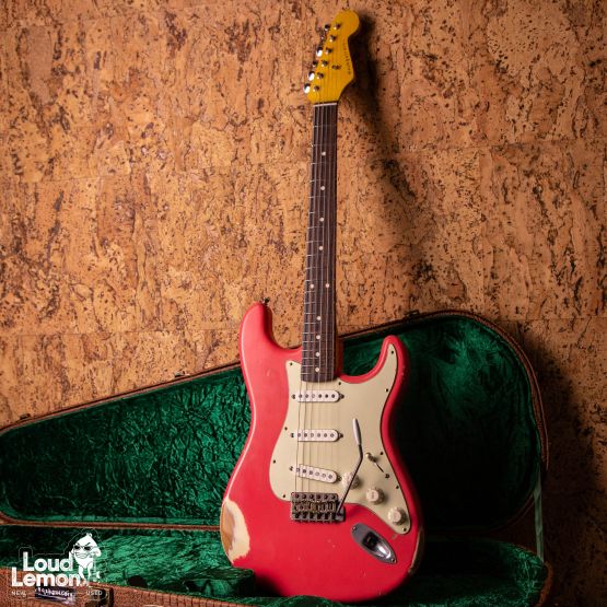 Nashguitars S63 Fiesta Red 2022 USA электрогитара