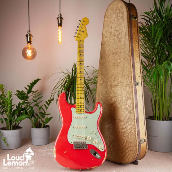Nash Stratocaster S57 Fiesta Red 2015 USA электрогитара
