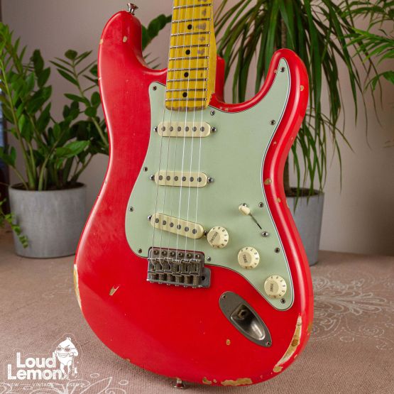 Nash Stratocaster S57 Fiesta Red 2015 USA электрогитара