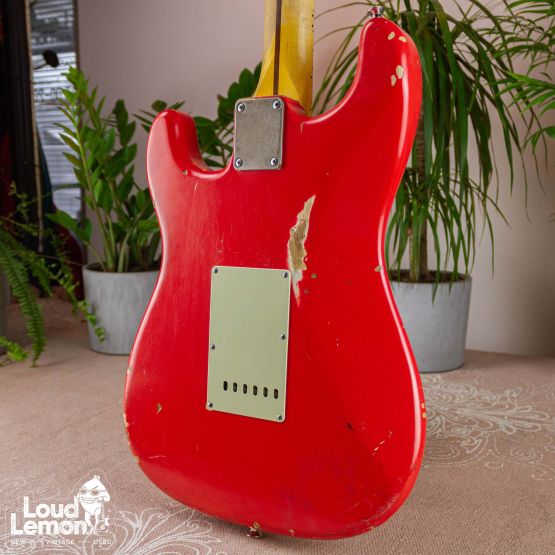 Nash Stratocaster S57 Fiesta Red 2015 USA электрогитара