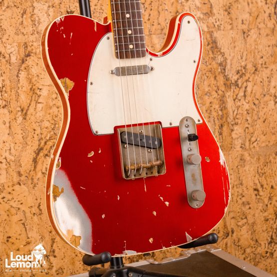 Nashguitars T-63 Candy Apple Red 2013 USA электрогитара