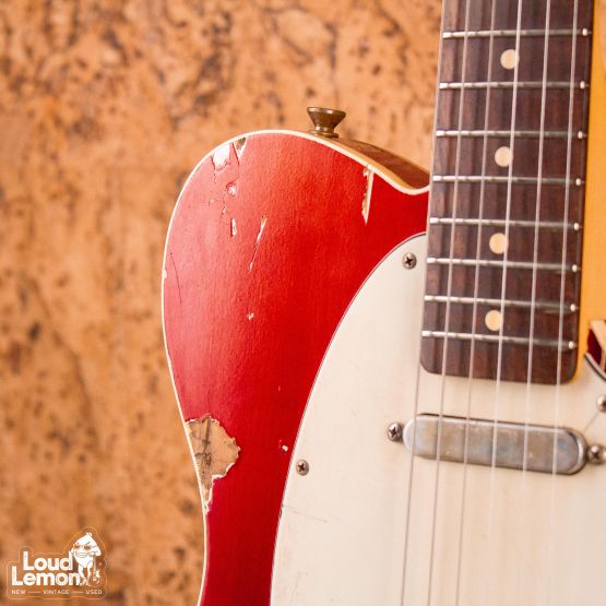 Nashguitars T-63 Candy Apple Red 2013 USA электрогитара