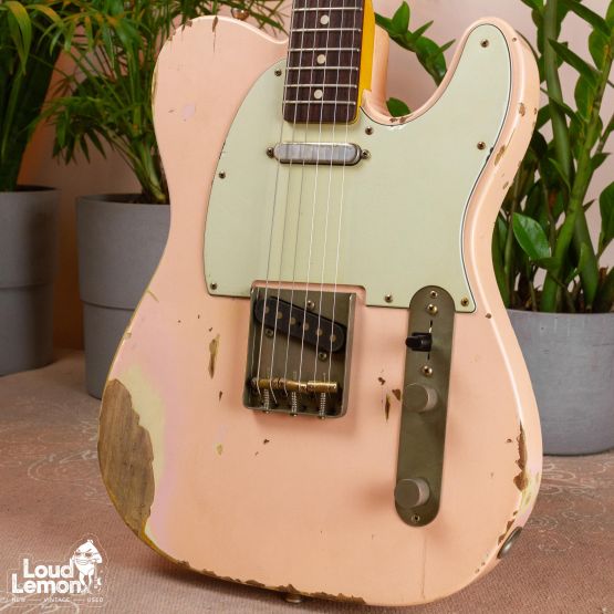 Nashguitars T-63 Shell Pink 2019 USA электрогитара