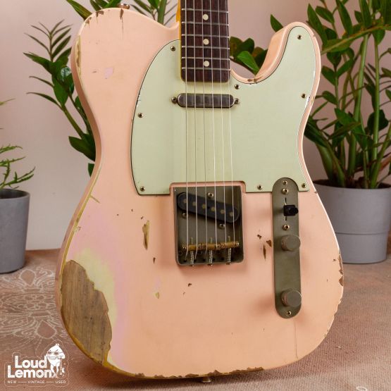 Nashguitars T-63 Shell Pink 2019 USA электрогитара