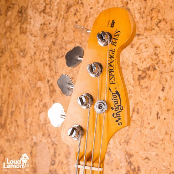 Navigator by ESP Espionage Bass Sunburst 1980's Japan бас-гитара
