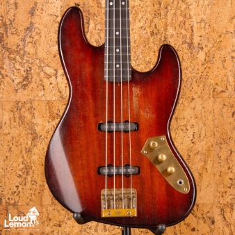 Navigator by ESP Jazz Bass Cherry Burst 1980's Japan бас-гитара