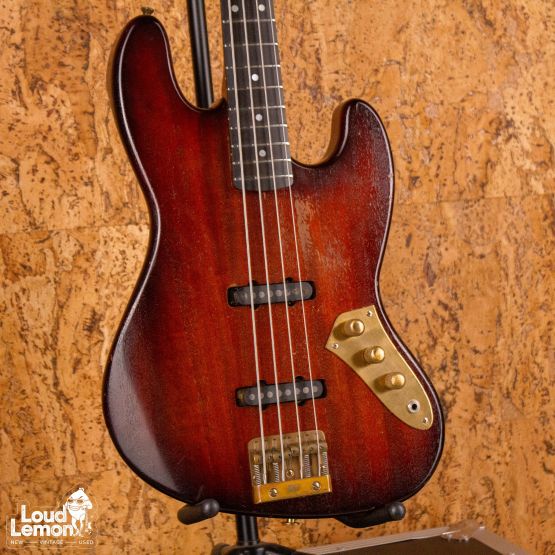 Navigator by ESP Jazz Bass Cherry Burst 1980's Japan бас-гитара