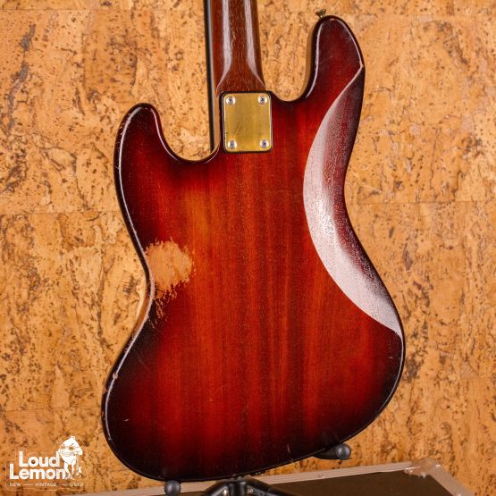 Navigator by ESP Jazz Bass Cherry Burst 1980's Japan бас-гитара