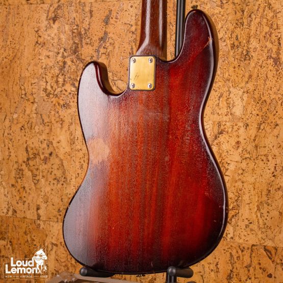 Navigator by ESP Jazz Bass Cherry Burst 1980's Japan бас-гитара
