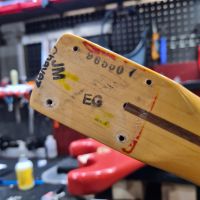Fender American Vintage Hot Rod 50's Stratocaster Fiesta Red 2013 USA электрогитара