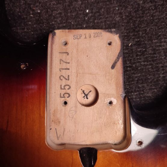 Fender American Standard Precision Bass Sunburst 2008 USA бас-гитара