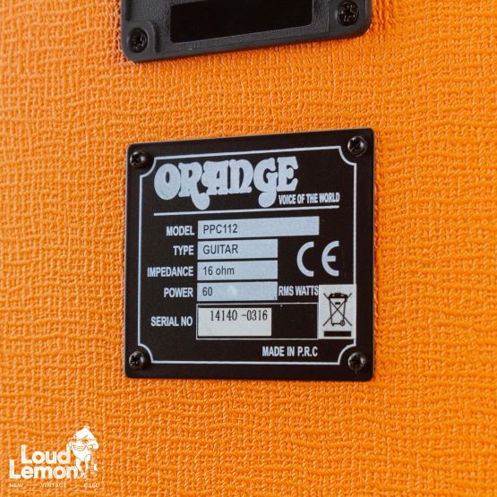 Orange PPC112 Cabinet гитарный кабинет