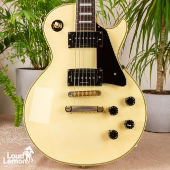 Orville LPC-75 Les Paul Custom Alpine White 1990's Japan электрогитара