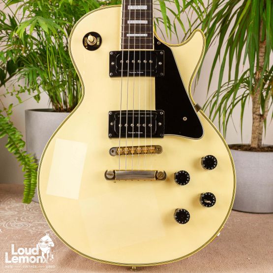 Orville LPC-75 Les Paul Custom Alpine White 1990's Japan электрогитара