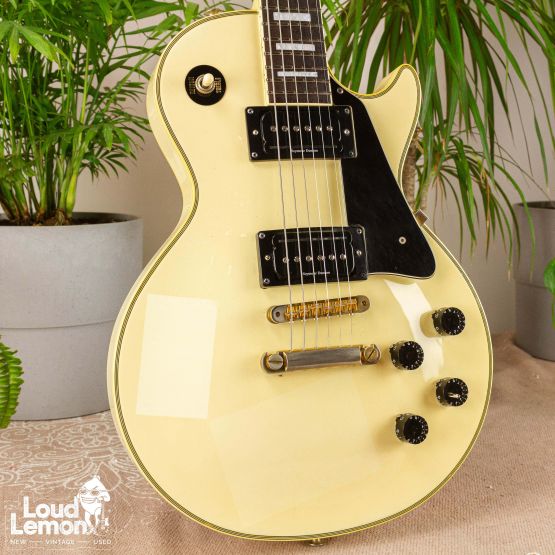 Orville LPC-75 Les Paul Custom Alpine White 1990's Japan электрогитара