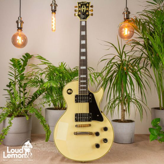 Orville LPC-75 Les Paul Custom Alpine White 1990's Japan электрогитара