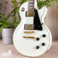 Orville LPC-75 Les Paul Custom Alpine White 1994 Japan электрогитара