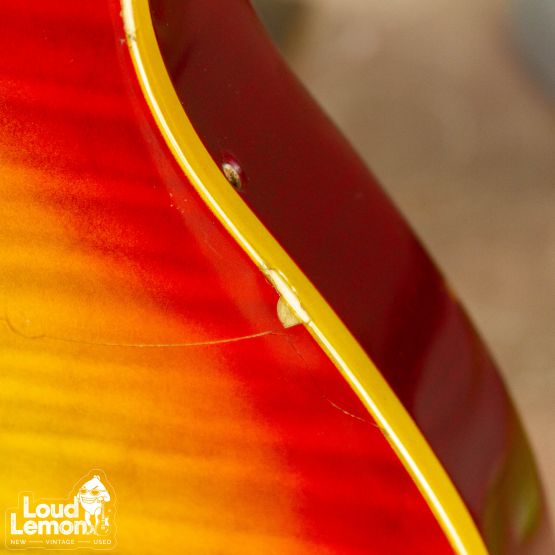 Orville LPS-80F Les Paul Standard Cherry Sunburst 1993 Japan электрогитара
