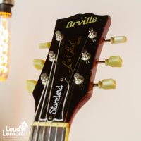 Orville LPS-80F Les Paul Standard Cherry Sunburst 1993 Japan электрогитара