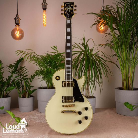 Orville by Gibson LPC-75 Les Paul Custom White 1990 Japan электрогитара
