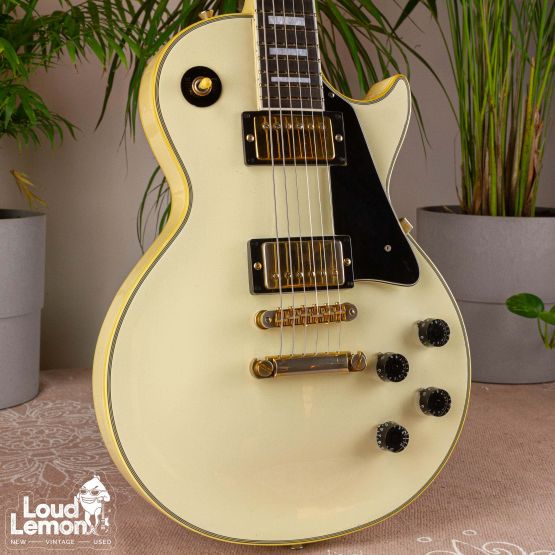 Orville by Gibson LPC-75 Les Paul Custom White 1990 Japan электрогитара