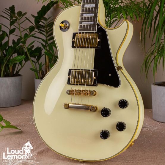 Orville by Gibson LPC-75 Les Paul Custom White 1990 Japan электрогитара