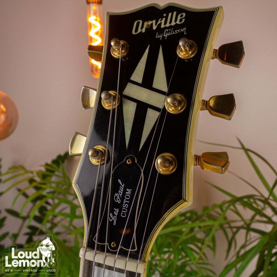 Orville by Gibson LPC-75 Les Paul Custom White 1990 Japan электрогитара