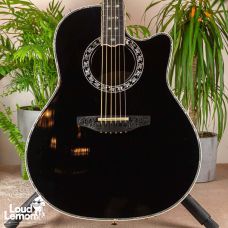 Ovation Custom Legends 1769-ADII Al Di Meola Signature Black 2005 USA акустическая гитара