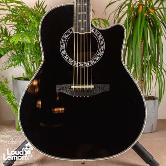 Ovation Custom Legends 1769-ADII Al Di Meola Signature Black 2005 USA акустическая гитара