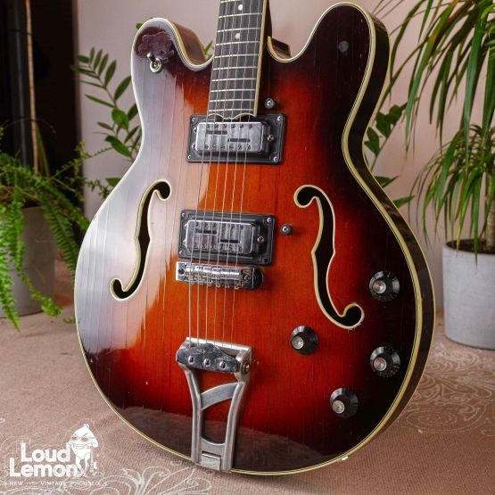 Ovation Tornado Sunburst 1968 USA электрогитара