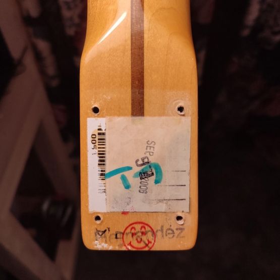 Fender AVRI '52 Telecaster Butterscotch Blonde 2006 USA электрогитара