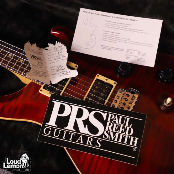 PRS CE 24 Black Cherry 2007 USA электрогитара