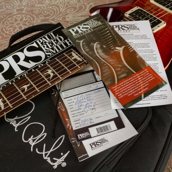 PRS CE 24 Semi-Hollow Dark Cherry Sunburst 2018 USA электрогитара