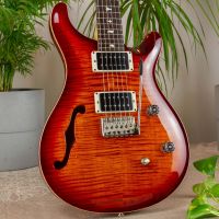 PRS CE 24 Semi-Hollow Dark Cherry Sunburst 2018 USA электрогитара