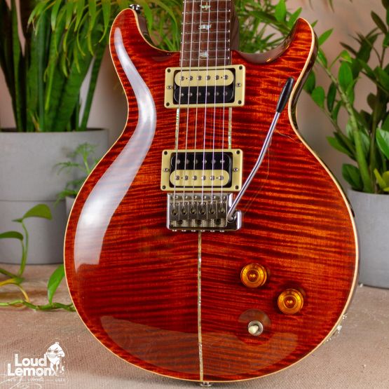 PRS Carlos Santana II Retro Orange Tiger 2005 USA электрогитара