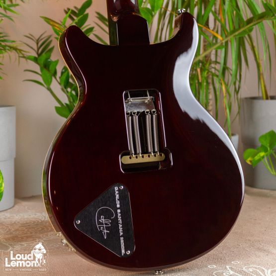 PRS Carlos Santana II Retro Orange Tiger 2005 USA электрогитара