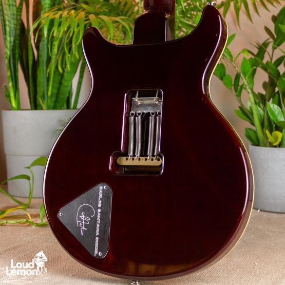 PRS Carlos Santana II Retro Orange Tiger 2005 USA электрогитара