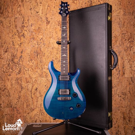 PRS Custom 22 Stoptail 10-Top Royal Blue 2003 USA электрогитара