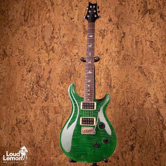 PRS Custom 24 10-Top Emerald Green 2002 USA электрогитара