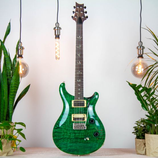 PRS Custom 24 Emerald Green 10 Top 2008 USA электрогитара