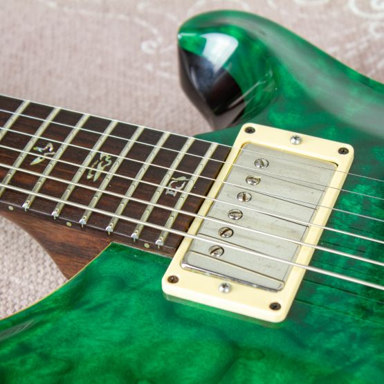 PRS Custom 24 Emerald Green 10 Top 2008 USA электрогитара